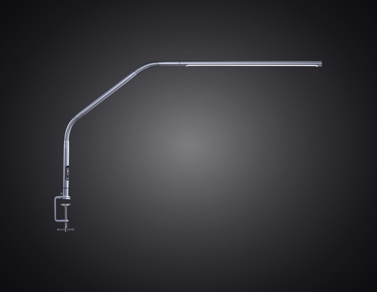 The Daylight Company Daylight Slimline 4 LED-tafellamp, 13,6 W, ijsgrijs
