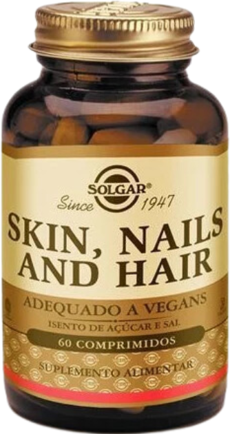 Solgar Pele, Unhas e Cabelo 60 comprimidos