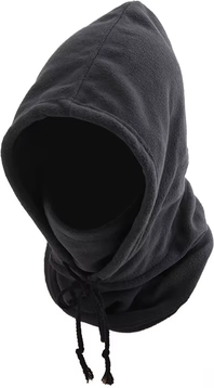 Multisell Products Hub Motorcycle Riding Headgear Warm Knitted Cap, Unisex Winter Balaclava Knit Hood Windproof Mask With Drawstring For Cold grey