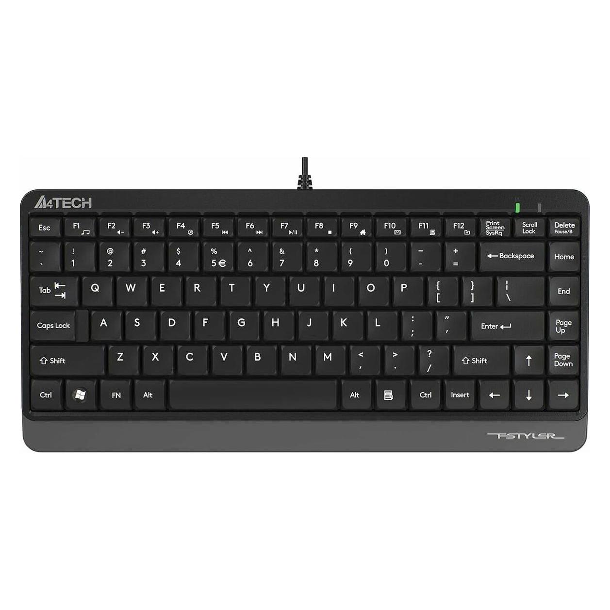 A4Tech FSTYLER FK11 Gray keyboard (US, Kabelgebunden) (A4TKLA46787)