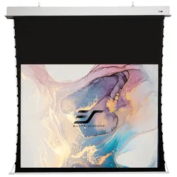 EVANESCE TAB TENSION - DECKENEINBAU MOTORLEINWAND Weiß / 16:9 / 266 x 149 (Vorlauf 50cm)