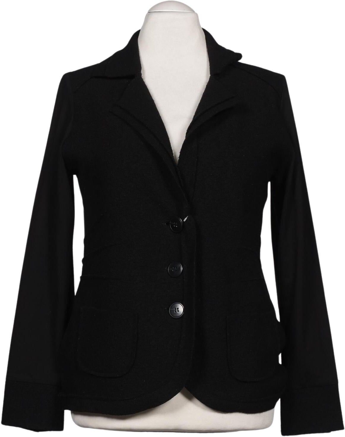 Zeitlos By Luana Damen Blazer, Schwarz, Gr. XL, Viskose / Elasthan - Second Hand