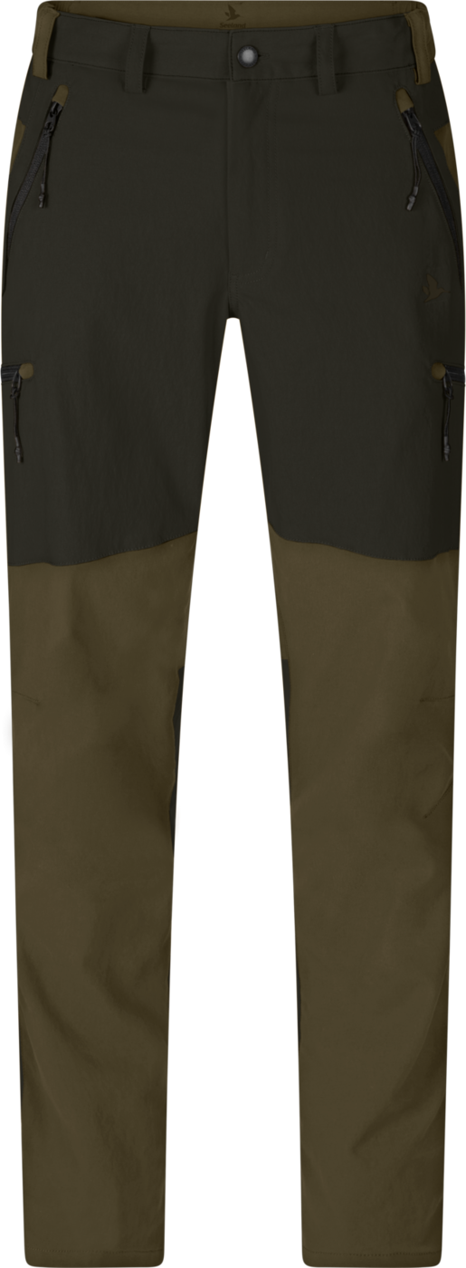 Seeland Men's Outdoor Stretch Trousers Grizzly Brown/Duffel Green 48