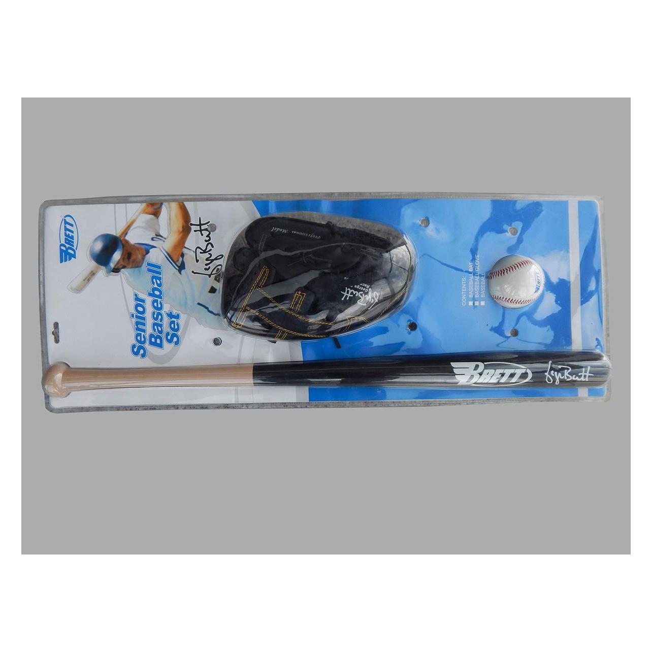Spartan Publishing Senior Brett Baseballschläger-, Ball- und Handschuh-Set (29.92") (112725)