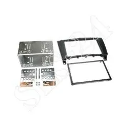 ACV 381190-16 Doppel-DIN Radioblende Komplettset Mercedes C-Klasse W203 schwarz