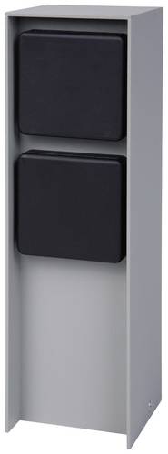 BOLD 11094 Gartensteckdose 2fach Hellgrau ohne Kabel