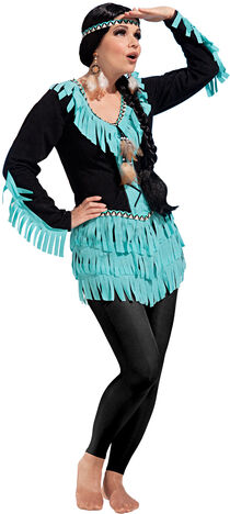 Indianerin-Kostüm für Damen