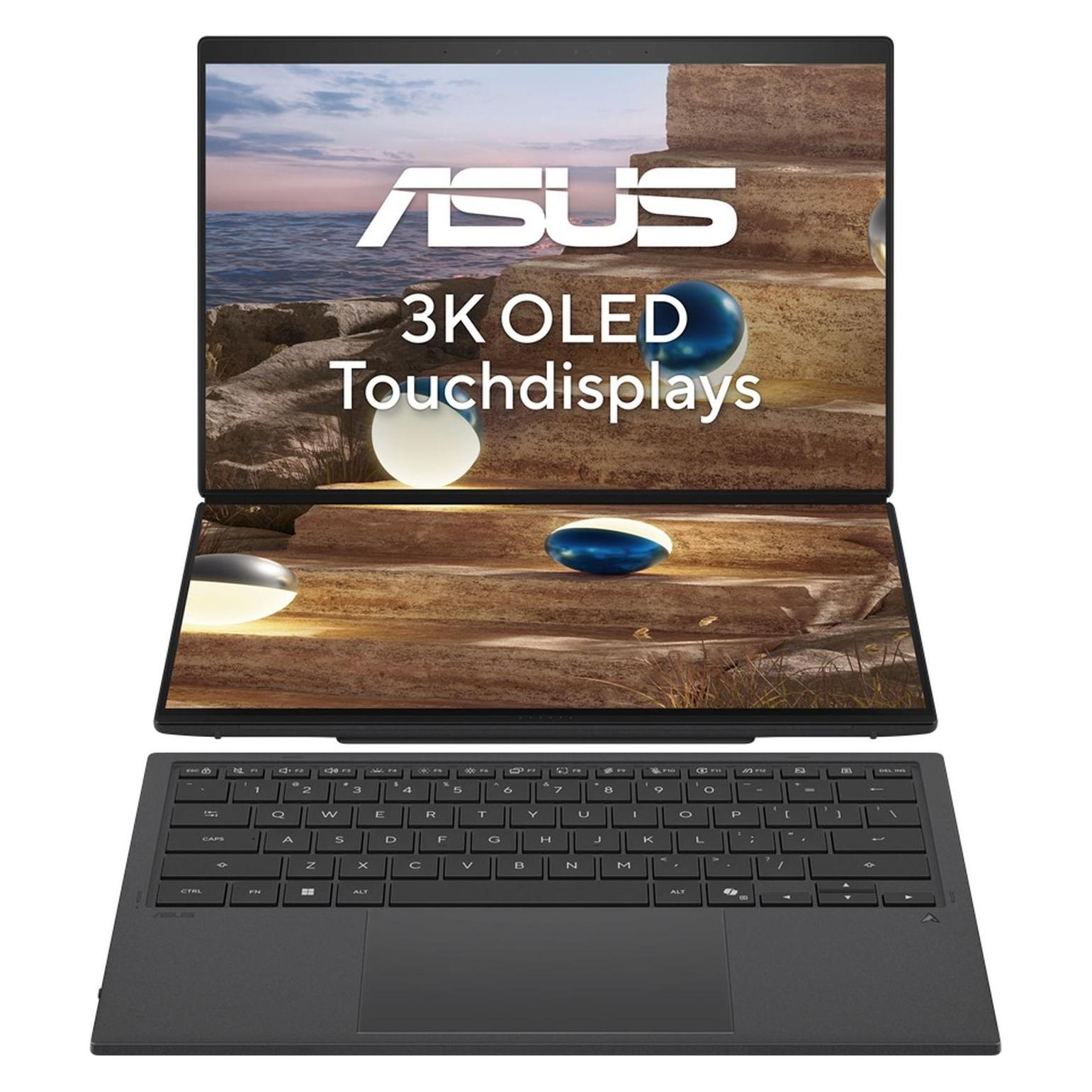 ASUS Zenbook Duo 14 (14", 1000 GB, 32 GB, DE, Intel Core Ultra 9 386H) (90NB16V1-M00SK0)