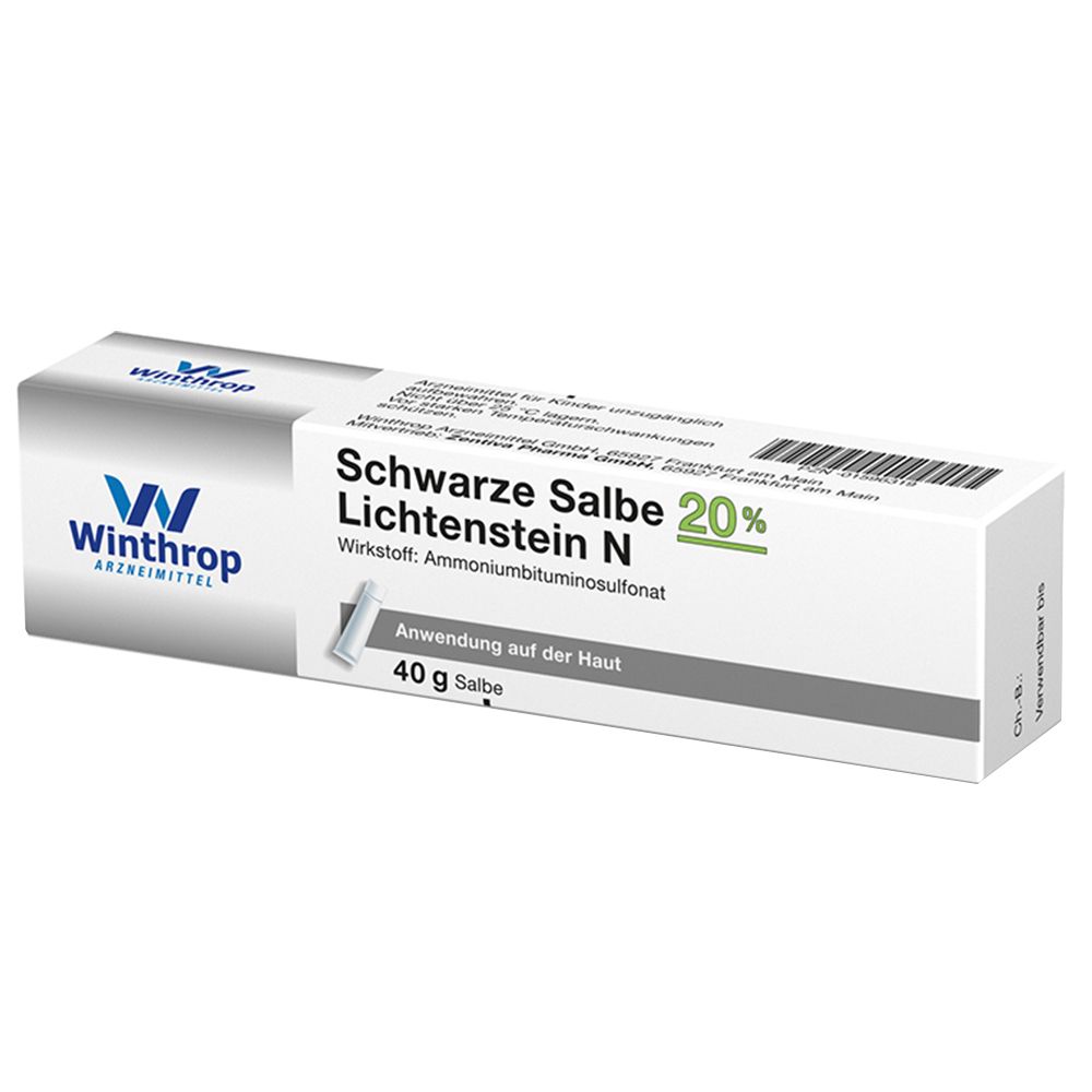 Schwarze Salbe 20% Lichtenstein N 40 g
