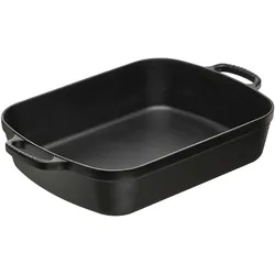 Le Creuset Signature, Auflaufform, Schwarz