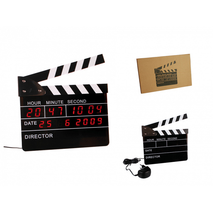 OOTB Digitale wekker met filmklapfunctie
