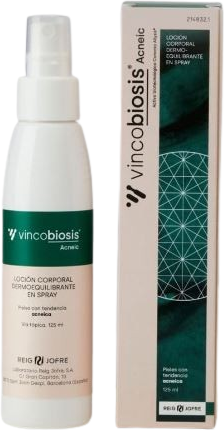 Vincobiosis Acneic Dermobalancing Body Lotion Spray 125 ml
