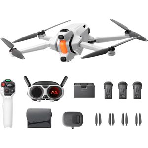 Antigravity Drohne A1 Explorer-Bundle mit Brille & 3 Akkus, 8K/24fps, 55MP Kamera, 24min Flugzeit, 249 g