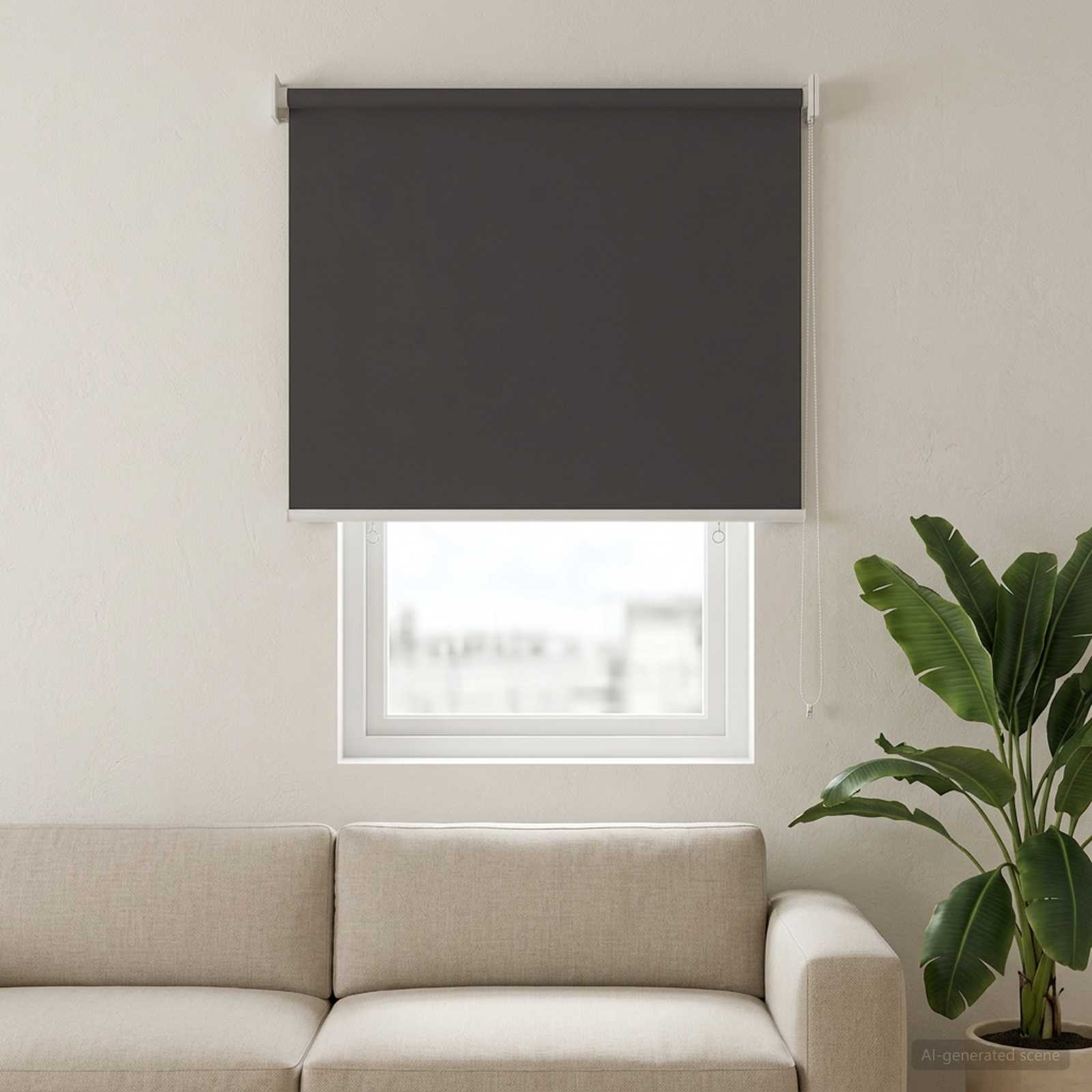 vidaXL Store roulant extérieur protection UV Anthracite