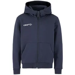 CRAFT Community 2.0 Logo Kapuzenjacke Kinder 390000 - navy 146/152