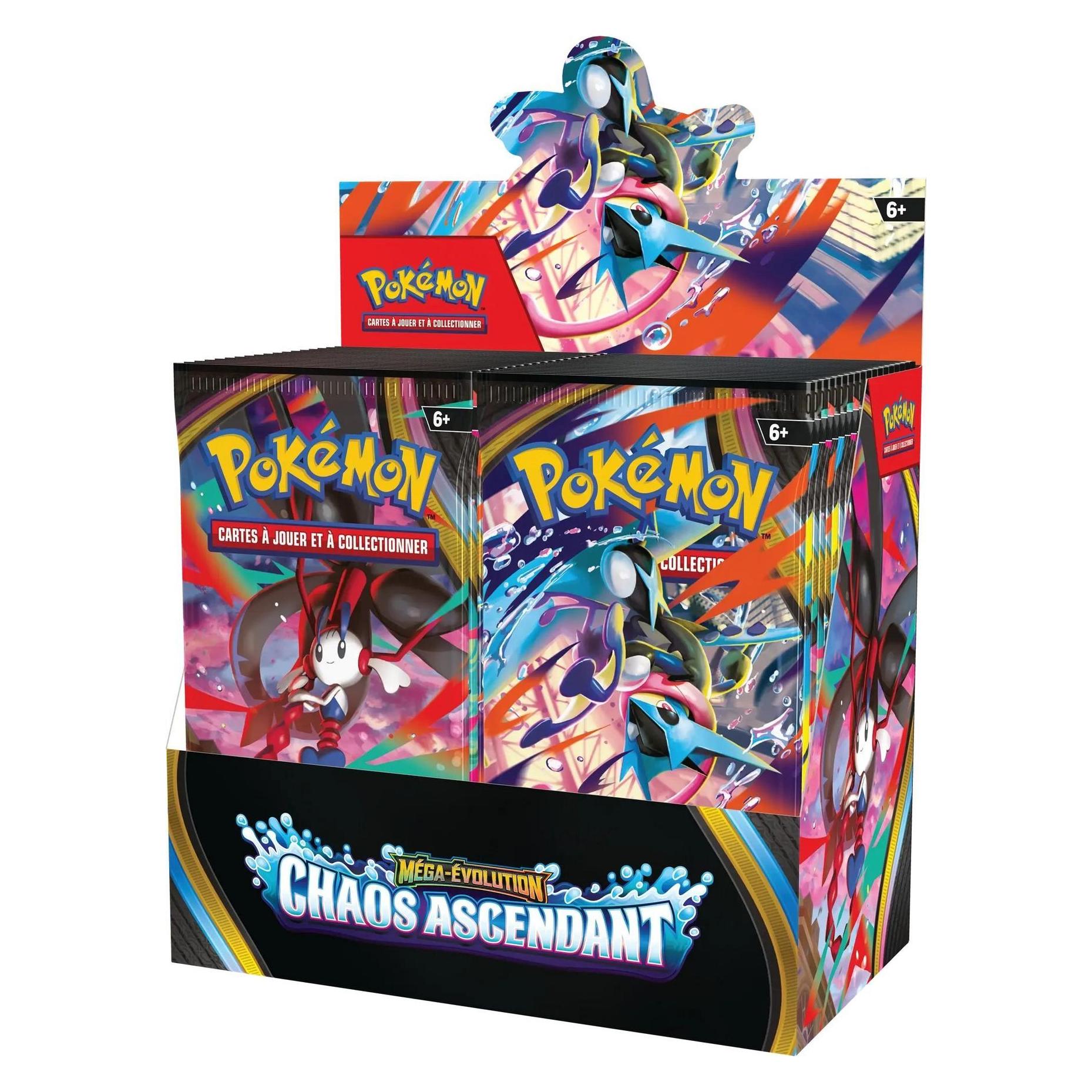 Pokémon - ME04 Chaos Rising Booster Display - FR (Französisch, Booster Display) (196214141063)