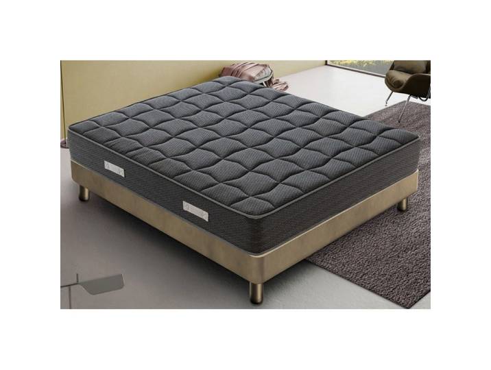 Matelas Mousse 140x190 cm BLACKMOON - Accueil Mémoire De Forme - Epaisseur 20 Cm
