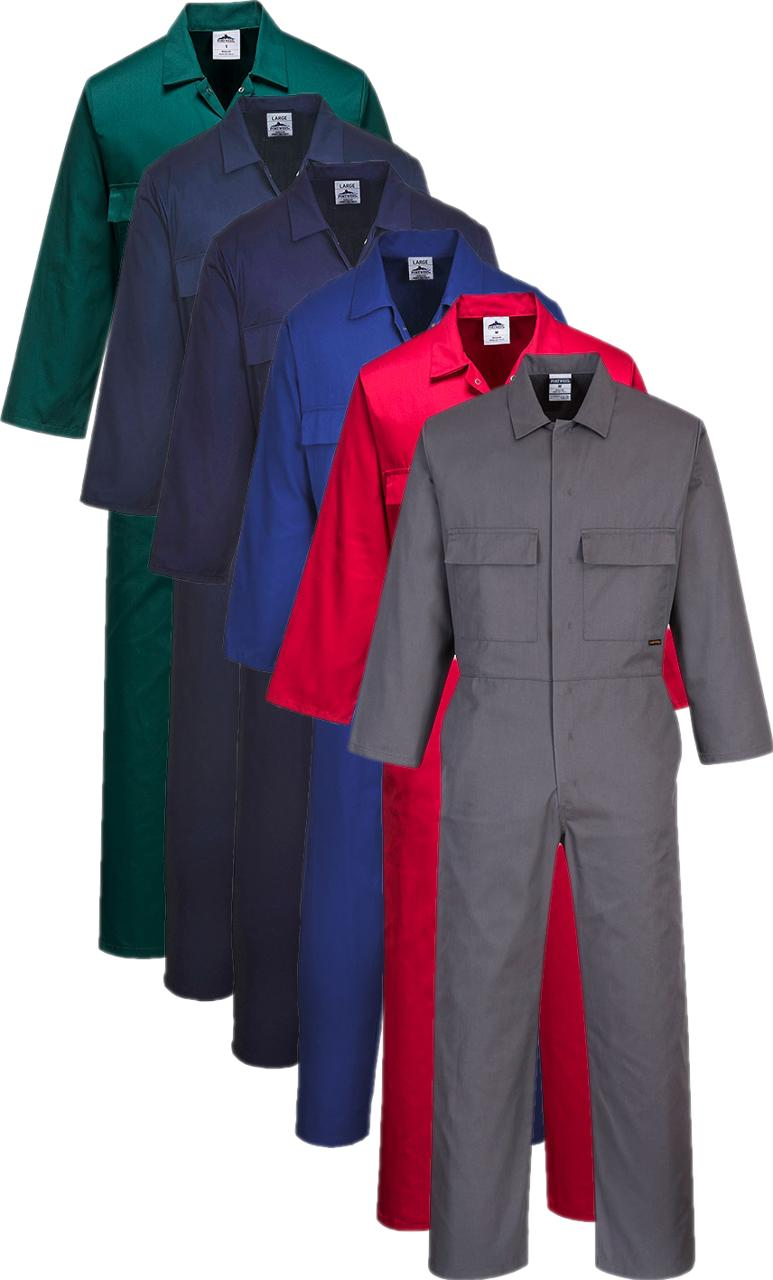 Portwest S999 Euro Work Kedeldragt L Rød