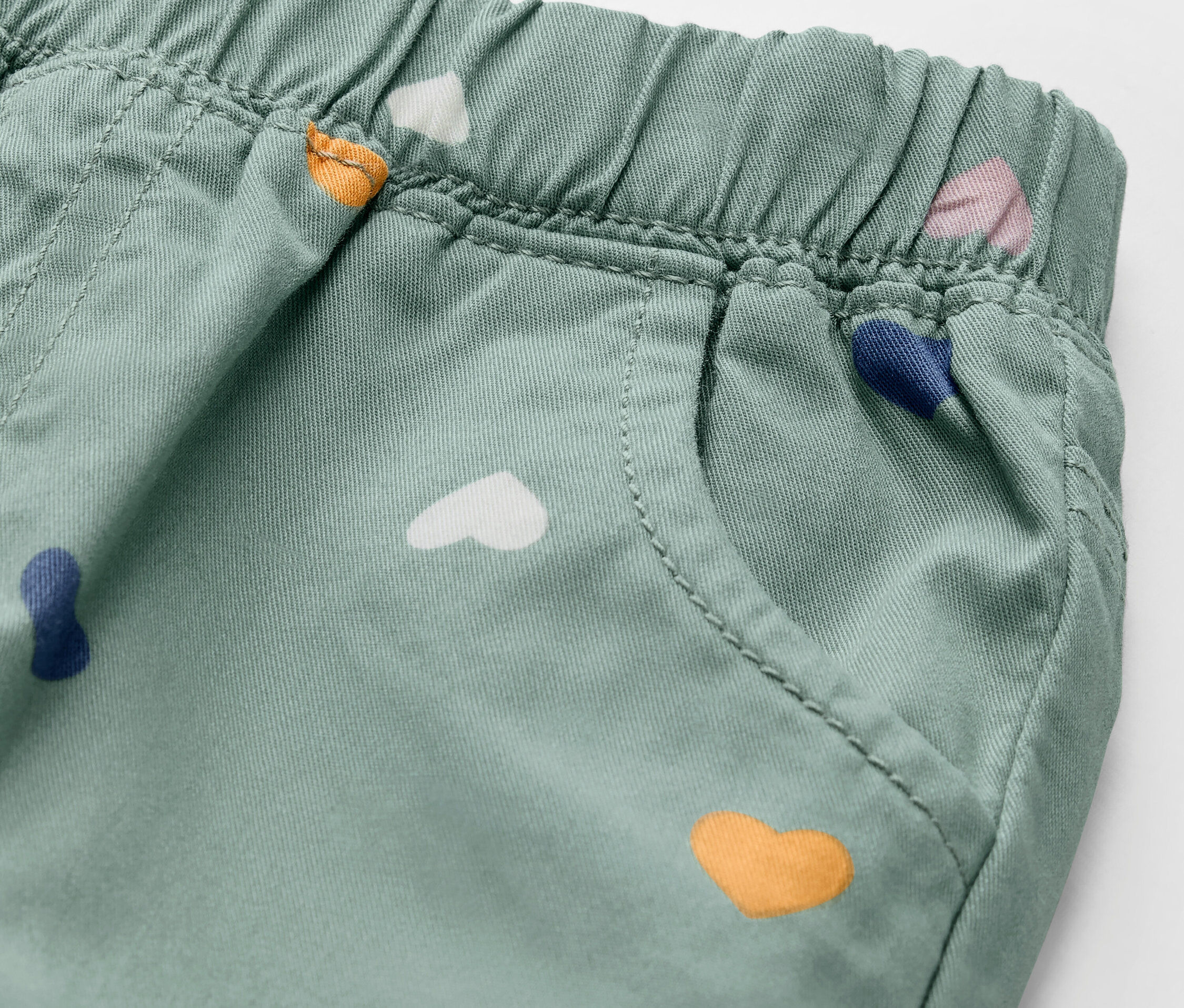 Tchibo - Kinder-Pull on pants ‒ Fit »Ella« - Kinder - Gr. 122/128 - grün