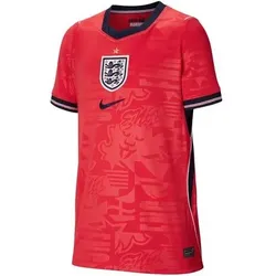 NIKE Kinder Fantrikot England ENT 2026 Auswärtstrikot, Größe XS in Rot Rot