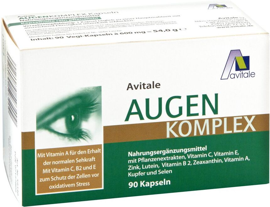 Augen Komplex Kapseln