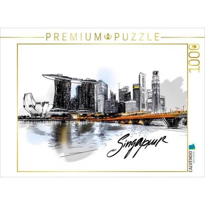 CALVENDO Puzzle Singapur | 1000 Teile Lege-Größe 64x48cm Foto-Puzzle für glückliche Stunden, Sonstige von , Calvendo Puzzle