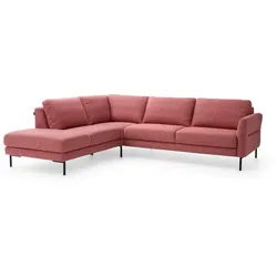 Sormani Ecksofa Padua Stoff Coral