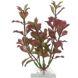 6x Tetra Plantastics red Ludwiga (Dekoration, Pflanzen), Aquarium Dekoration