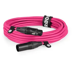 XLR6M-P Premium XLR rosa 6m Mikrofonkabel