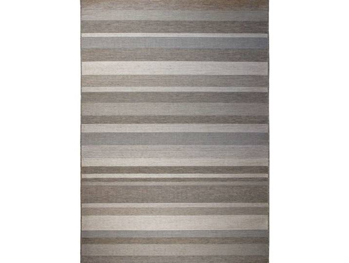 Tapis d'extérieur/intérieur motifs lignes mix beige 160x230