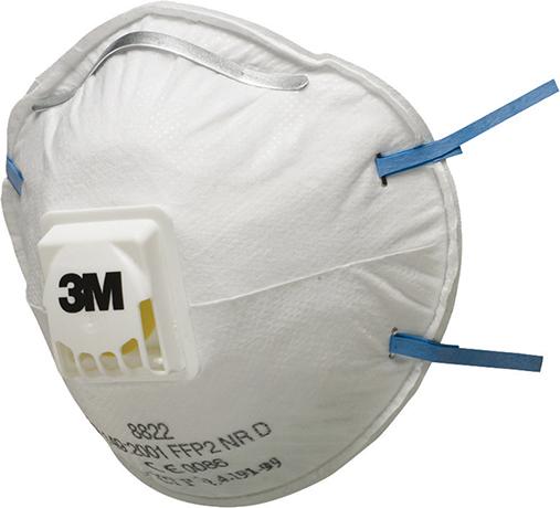 3M Atemschutzmaske 8822, FFP2 NR D