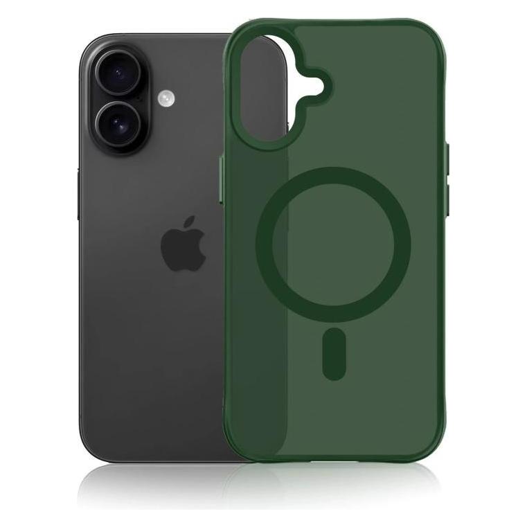 3MK Other goods Smoke MagCase for iPhone 16 Pro - Green-Translucent (Apple iPhone 16 Pro) (5903108741149)