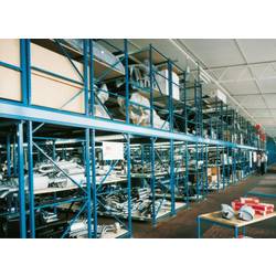 META Regalbau 51264 Weitspannregal-Grundmodul (B x H x T) 2.707 x 2.2 x 80 m Stahl verzinkt Verzinkt Stahlpaneele