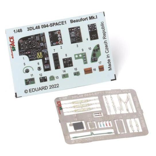 Eduard Beaufort Mk.I SPACE for ICM (3DL48094)
