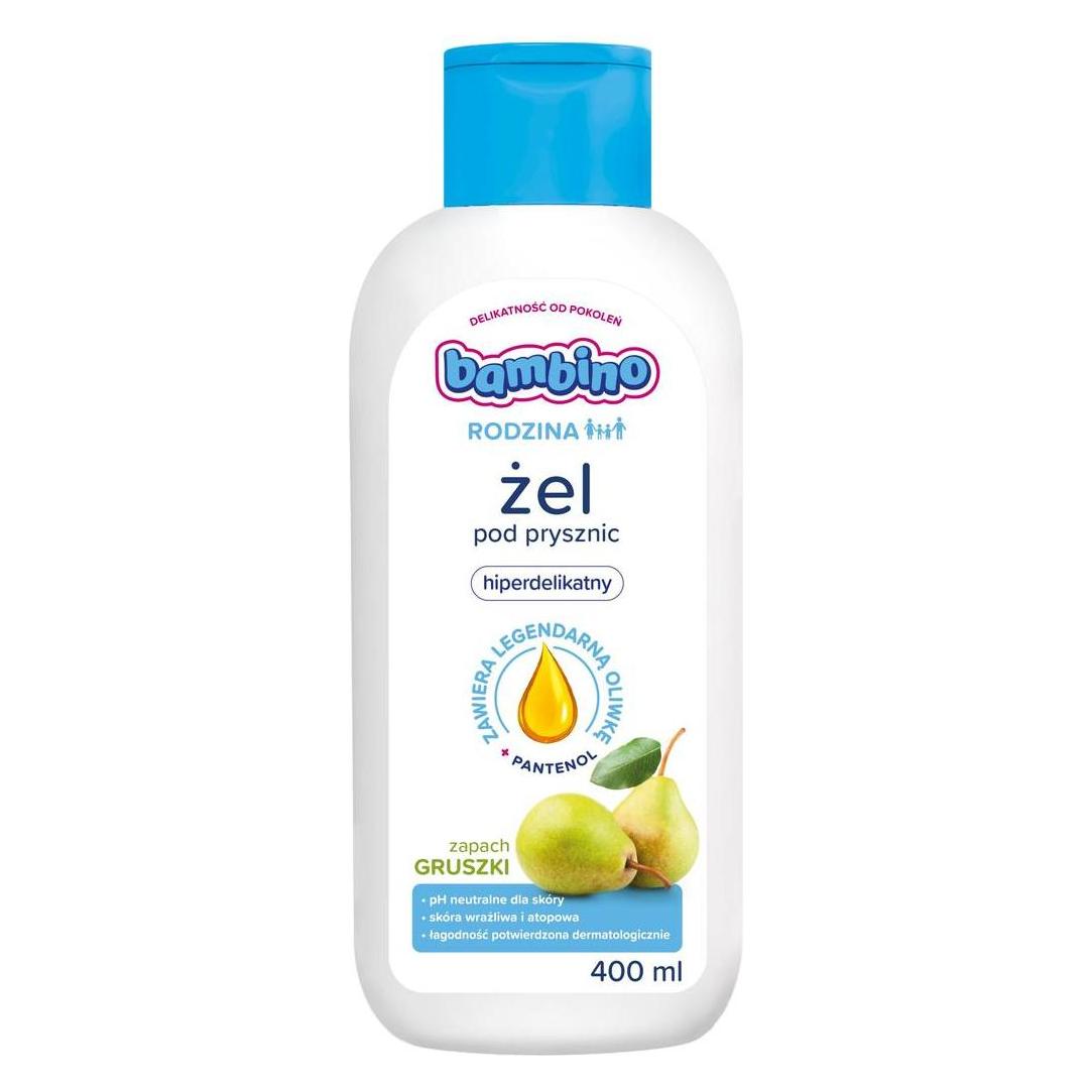 Nivea BAMBINO Rodzina żel pod prysznic Gruszka 400ml (5900017088433)