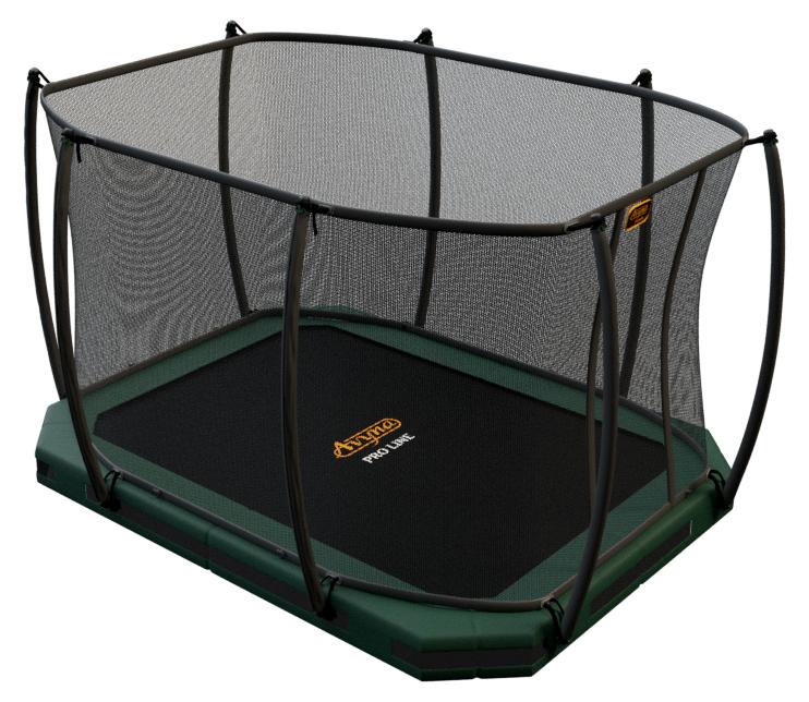 Avyna Pro-Line 352-520x305, Einbaupool + Royal Class Netz, Grün