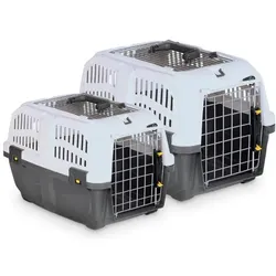 6x Skudo 1 Open (Hund, Katze, Sicherheitsverschluss), Tiertransport