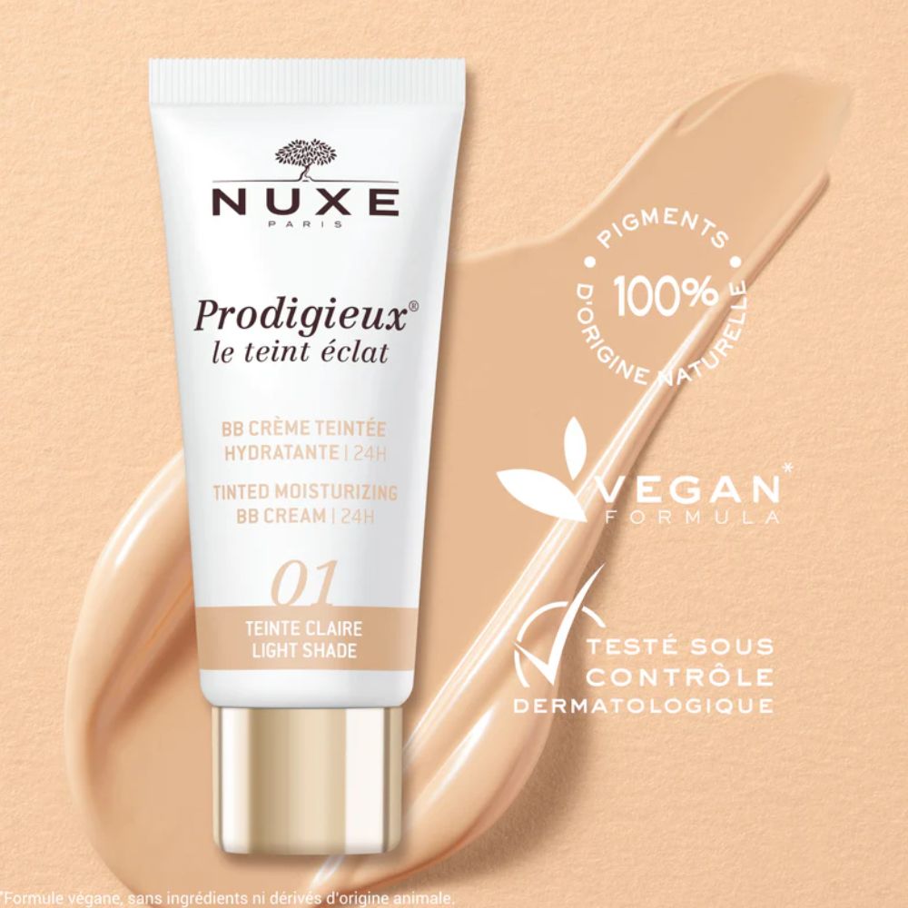 Nuxe Prodigieux Tinted Moisturizing BB Cream 30mL Medium