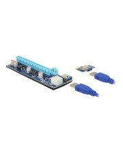 Delock Riser Karte PCI Express x1> x16 mit 60 cm USB Kabel Controller PCI-Express (41426)