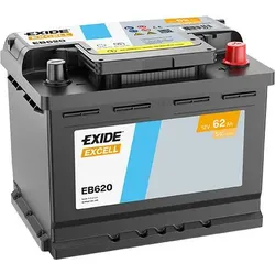 Exide EB620 Excell 62Ah 540A Autobatterie