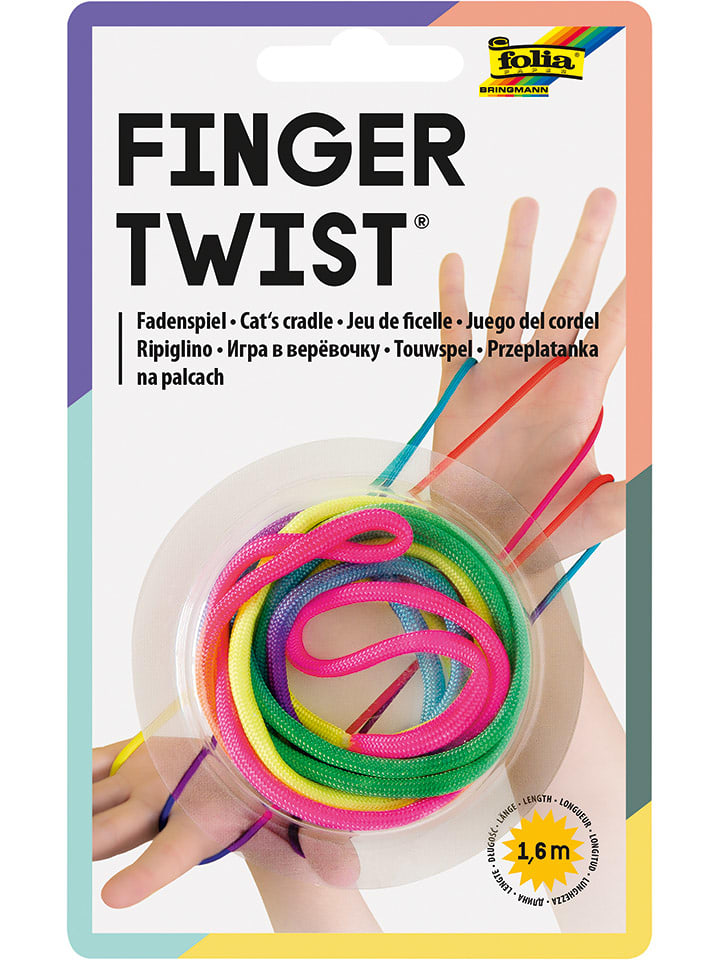 folia PAPER Finger Twist in Bunt - onesize