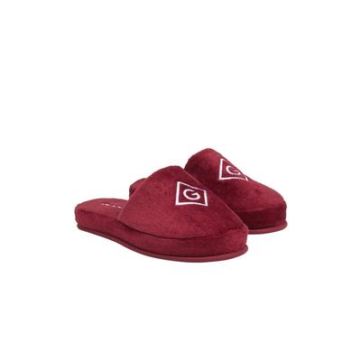 Hausschuh GANT "Hausschuhe", Damen, Gr. 42-43, rot, Obermaterial: 100% Baumwolle CO. Futter: 100% Baumwolle CO. 100% Baumwolle CO., Schuhe Hausschuh