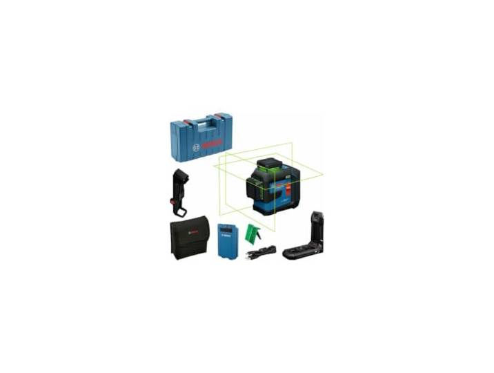 BOSCH AZUL Niveau Laser GLL 80-33 G Professionnel - Précision Inégalée pour Artisans - Traçage Efficace et Fiable