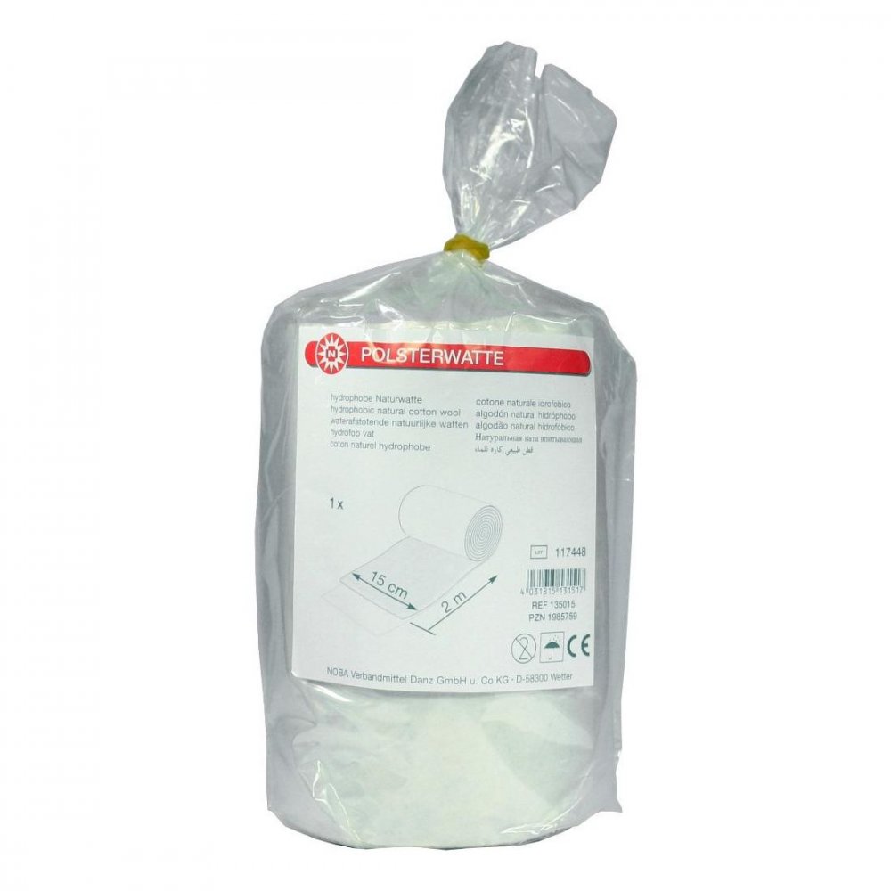 NOBAMED Paul Danz AG Polsterwatte gerollt 2mx15cm 01985759