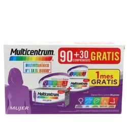 Multicentrum Women Pack 90 + 30 Tablets Set 2 Pieces