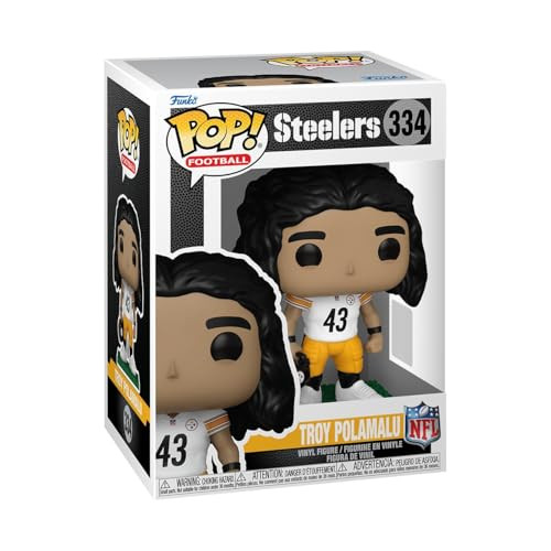 Funko Pop! NFL Legends Troy Polamalu Steelers Vinylfiguur