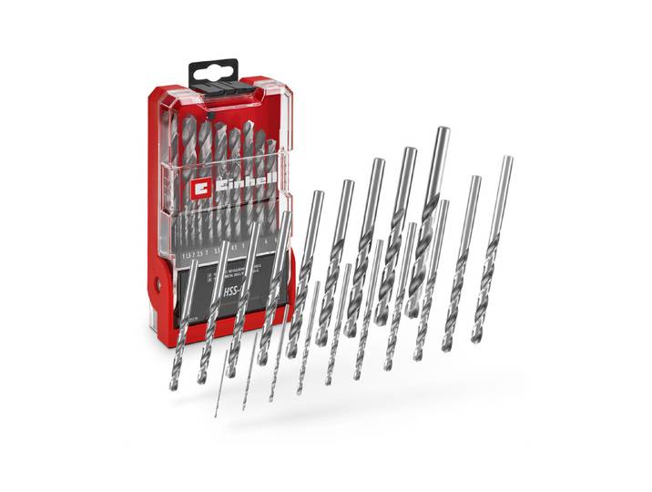 Einhell Bohrerset Hss-G 1-10mm 19-teilig