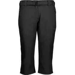 CMP Damen Bermuda Stretch Caprihose, Größe 42 in Schwarz Schwarz