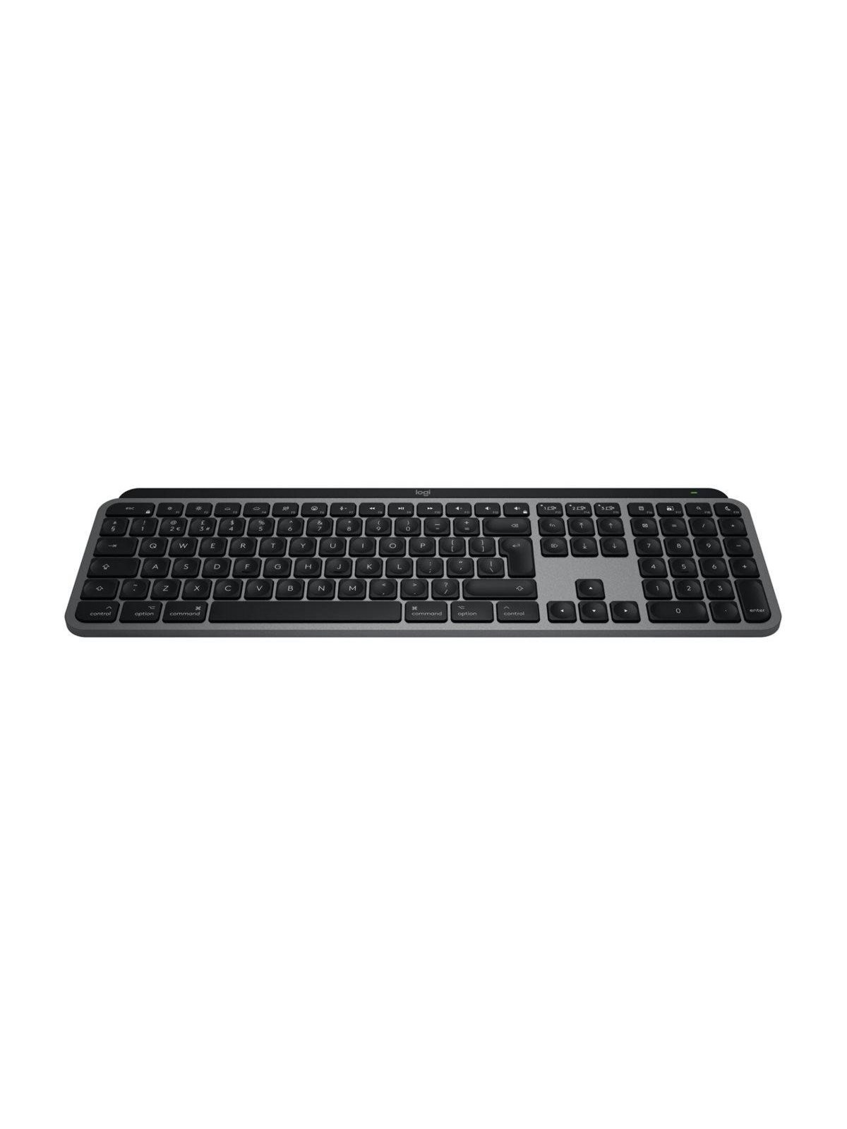 Logitech Master Series MX Keys S for Mac - Tastatur - Französisch - Schwarz