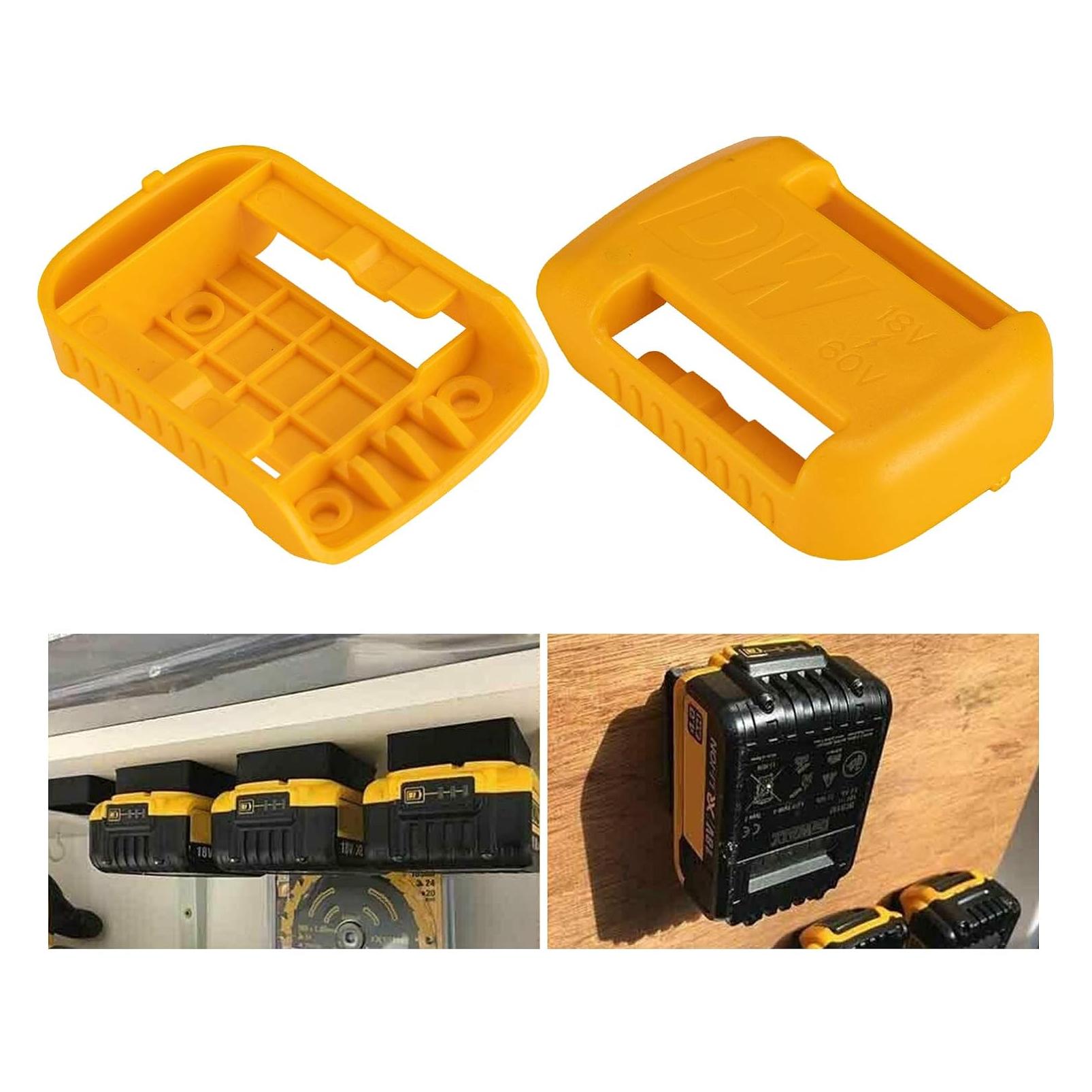 Japcell Akkuhalter / Wandhalterung für Dewalt 20V & 60V Slide-Akkus (JAPCELL)